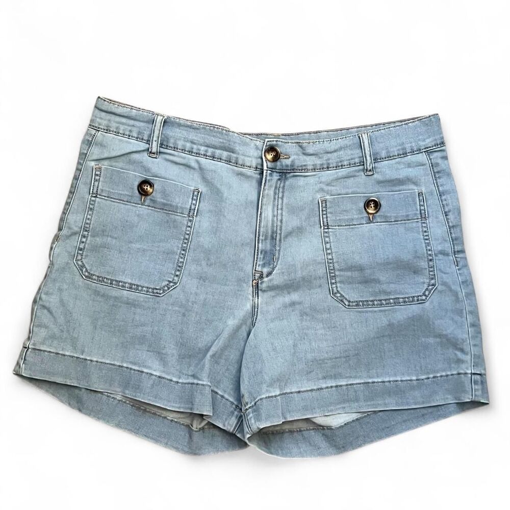 Patch Pocket Shorts Size 14 Nanette Lepore